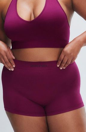 Savage x Fenty Seamless Boyshorts in Sugarplum Purple at Nordstrom, Size 1 X