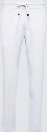 Brunello Cucinelli Cotton-blend sweatpants