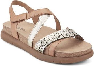 Earth Athena Sandal in Gold at Nordstrom, Size 7.5