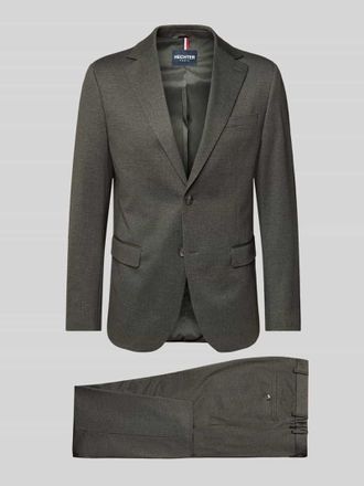Daniel Hechter Anzug mit Reverskragen Modell London in Gruen, Gr&ouml;&szlig;e 29