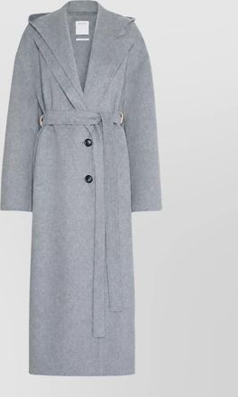 Sportmax wool oversized belted coat