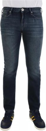 Emporio Armani J06 Slim-fit Denim Jeans - Heren - Slim Fit Jeans - Blauw - W32 - Denim - Jeans