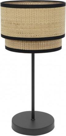 Fabrilamp Sobremesa Alto Roque 1xe27 Natural/negro 60x30x30 Cm