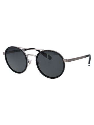 Polo Ralph Lauren Mens Sunglasses Metal Frame Black-Gunmetal Black/gunmetal