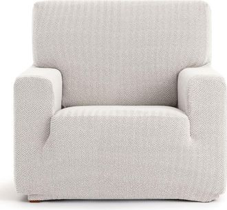 Eysa Funda de sillón bielástica crudo 80 - 130 cm