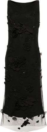 Viktor & Rolf Abito a fiori - Nero