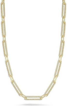 Chloe and Madison Link Necklace in Gold at Nordstrom Rack