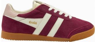 Gola Womens Elan Trainer Sneakers In Off White & Clay Pink