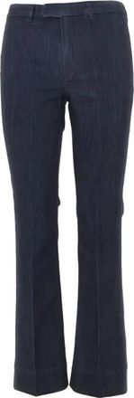 Max Mara Flared Jeans - Dames - Flared Jeans - Blauw - S - Denim - Jeans