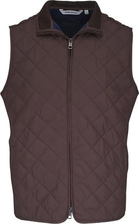 Peter Millar Essex quilted gilet - Brown