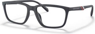 A|X Armani Exchange 55mm Rectangle optical glasses in Blue at Nordstrom