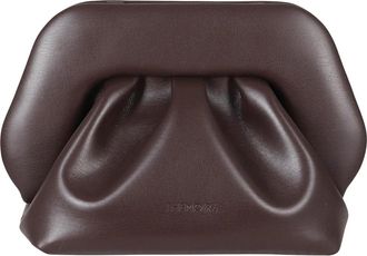 Themoir&egrave; Bolso de mano Bios Ruched - Bags - Mujer - Marr&oacute;n - ONE SIZE