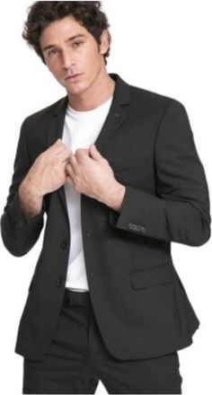 Karl Lagerfeld Suit Jacket - Heren - Blazers - Zwart - 5XL - Jassen