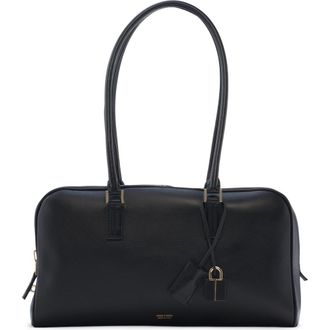 Tom Ford Small Leather Bowling Bag in Black at Nordstrom