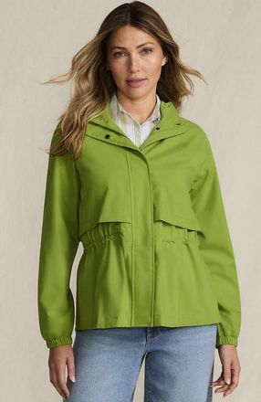 Lands End Squall Packable Rain Jacket in Winter Pear at Nordstrom, Size X-Large
