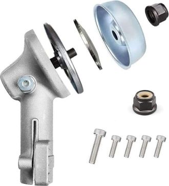 OEM Cabezal De Engranajes Para Desbrozadora, 10 Dientes, Eje Cuadrado De 25,4 Mm, Aluminio Ligero Y Duradero, Compatible Con Fs56, Fs70, Fs91, Fs120, Fs25