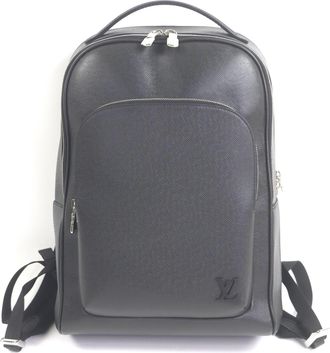 Louis Vuitton Taiga Noir Taiga Leather Backpack (Pre-Owned)