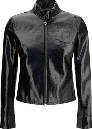 Courr&egrave;ges Cotton Full-Length Womens Jacket