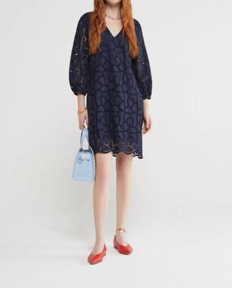 ottod'Ame Broderie Anglaise Dress In Black