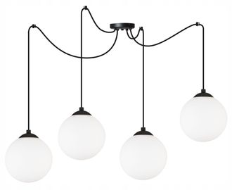 OEM L&aacute;mpara De Techo Colgante Spider Ball Negra Led 15cm