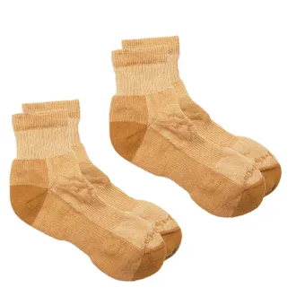 Rei Co-Op Merino Wool Lightweight Hiking Quarter Socks - 2 Pairs Brown S