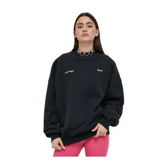 &raquo;Preach&laquo; Sweatshirt met ronde hals - Dames - Sweatshirts - Zwart - XS - Katoen - Hoodies & sweatvesten
