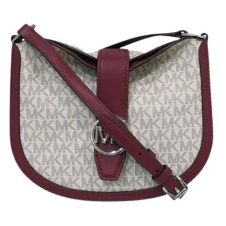 Michael Kors Pre-owned Cross Body Bags, female, White, Size: ONE SIZE Pre-owned Leather Crossbody Bag