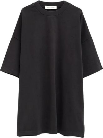 Fear of God Relaxed Fit Katoenen T-shirt - Heren - Shirts - Zwart - M - Katoen - Tops