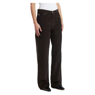 AG - Adriano Goldschmied AG Jeans, Wide Jeans, female, Brown, Size: W31 Straight Jeans