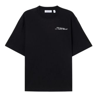 Off-white T-Shirts, male, Black, Size: XL Type Arrow Skate T-shirt