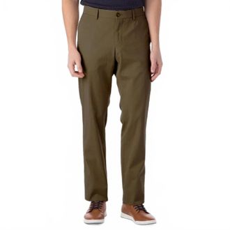 Ballin Pima Twill True Khaki Pants - Mansfield Relaxed Fit In Olive