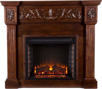 SEI Furniture Calvert Electric Fireplace