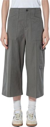 Rier Culottes Cargo - Trousers - Mujer - Gris - S