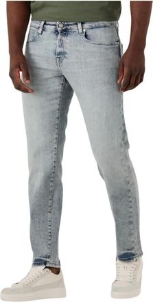 Scotch & Soda Jeans, Heren, Blauw, W34 L34, Heren Core The Zee Straight Jeans