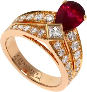 Chaumet Pink Gold Pink Gold (18K) Band Ring (Pre-Owned)