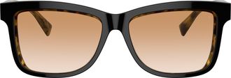 Brunello Cucinelli Brown 0bc4009s Gradient Oversized Square Sunglasses
