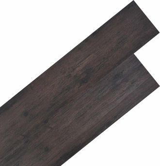 vidaXL Tableros De Suelo Roble Gris Oscuro 5,26 M&sup2; 18 Uds. Pvc Vidaxl