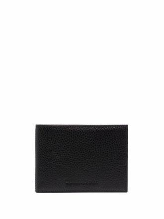Emporio Armani Bifold-Geldb&ouml;rse aus Leder