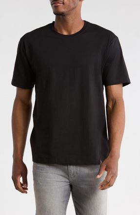 T.R. Premium Oversize Stretch Cotton T-Shirt in Black at Nordstrom Rack, Size Xx-Large