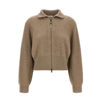 Brunello Cucinelli Mujer, Jerseys, Marr&oacute;n, Talla: S