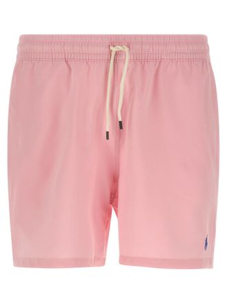 Ralph Lauren Pink Solid Swim Short