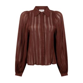 Aaiko Dames, Blouses & Shirts, Rood, Maat: S