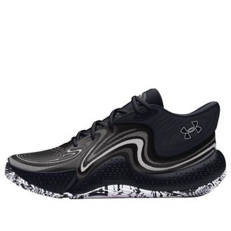 Under Armour Spawn 6 Mid Black Distant Grey 3027647-001