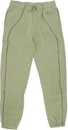 Nike Fleece Trainingsbroek Alligator Joggers - Dames - Trainingsbroeken - Groen - L - Katoen - Fitness