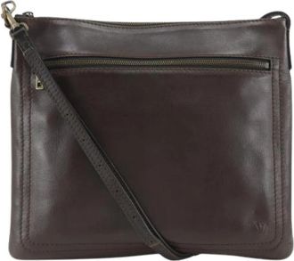 Louis Vuitton Pre-owned Vintage Schoudertas - Heren - Vintage Schoudertas - Bruin - ONE Size - Leer - Vintage