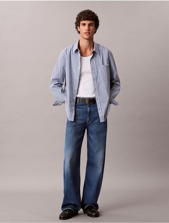 Calvin Klein Jeans Calvin Klein Mens Baggy Jeans - Medium Blue - 29W x 30L