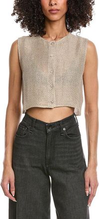 Leset Stella Linen-Blend Vest