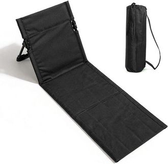 OEM Esterilla Playa Respaldo, Silla Plegable, Silla Playa Plegable, Silla Plegable / Coj&iacute;n, Silla Plegable, Silla Port&aacute;til Silla Ligera Suelo, Negro