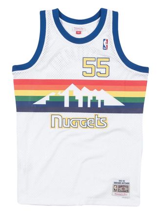 Mitchell & Ness x NBA Dikembe Mutombo Denver Nuggets 1991-92 Swingman tank top - White