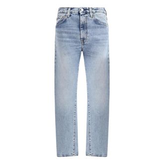 Toteme Twisted Seam Jeans - Dames - Jeans - Blauw - Maat: W27 Katoen
